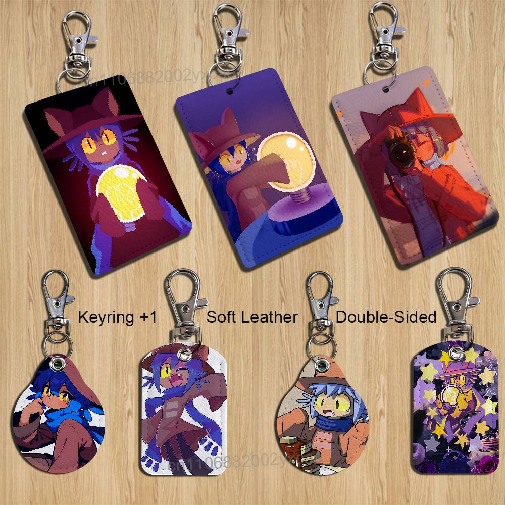 Leather Work - cute Niko game OneShot Holder For