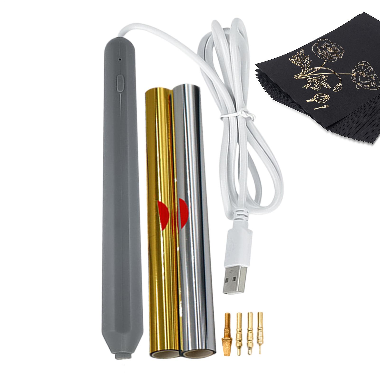 Leatherwork Embossing - Hot Foil Pen Stamping Tool with