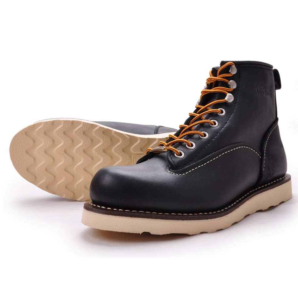 Leather Work Western - pf Men's Fashion Genuine Leather Motorcycle
