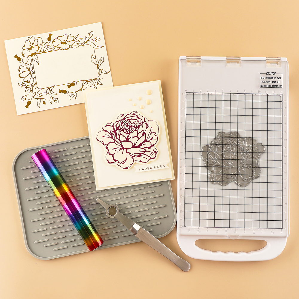 Leatherwork Embossing - Hot Stamping Foil Machine Press Paper