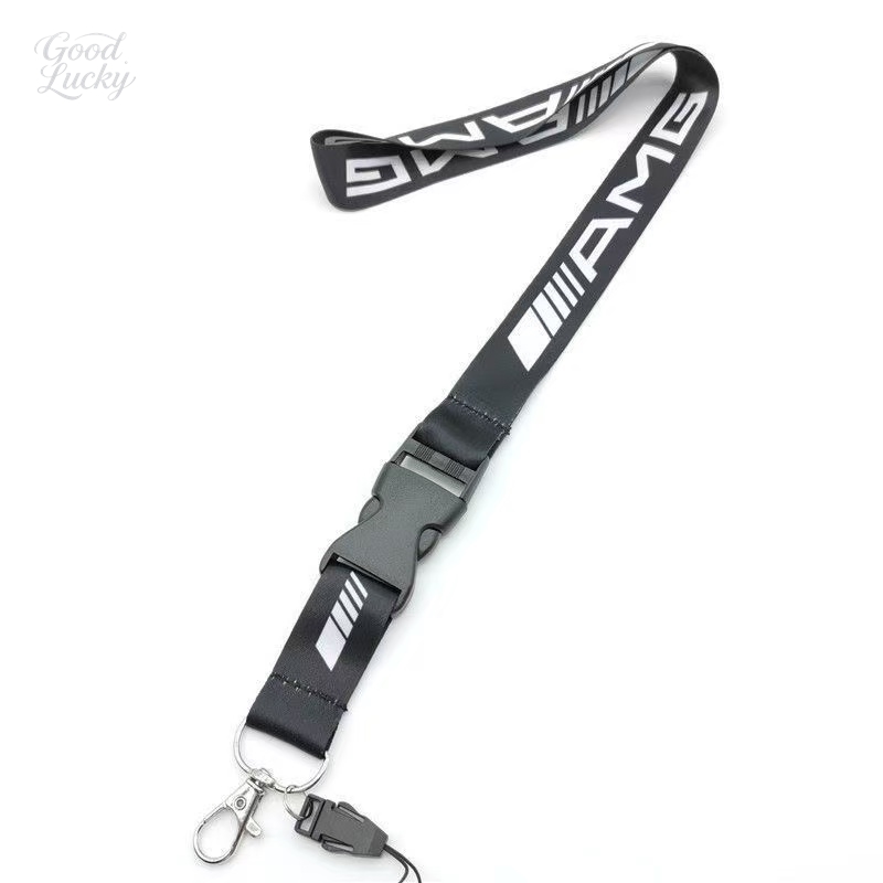 Leatherwork Classes - Neck Straps Black Lanyard Style Work