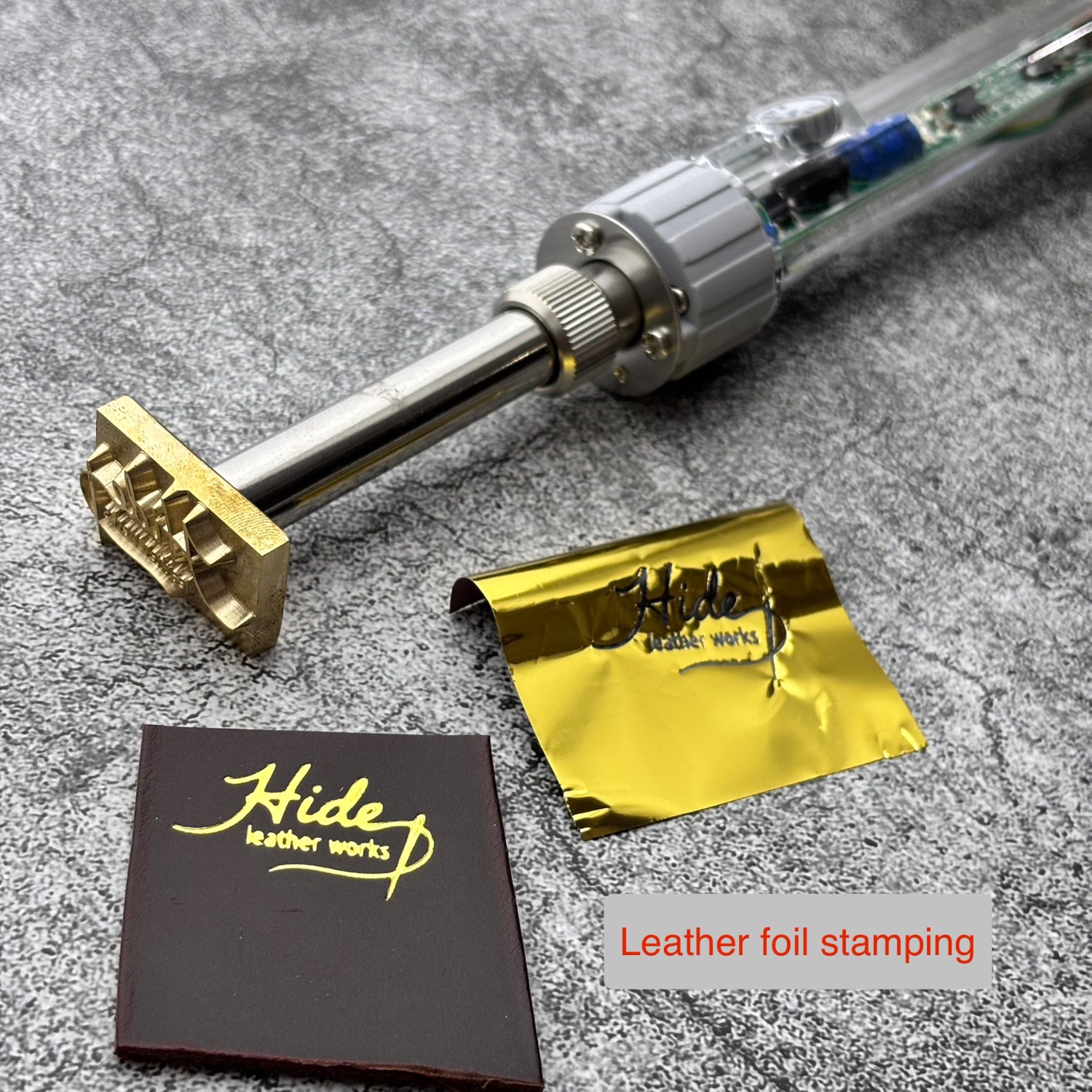 Leatherwork Embossing - Leather Foil Stamping Machine Hand-held Branding