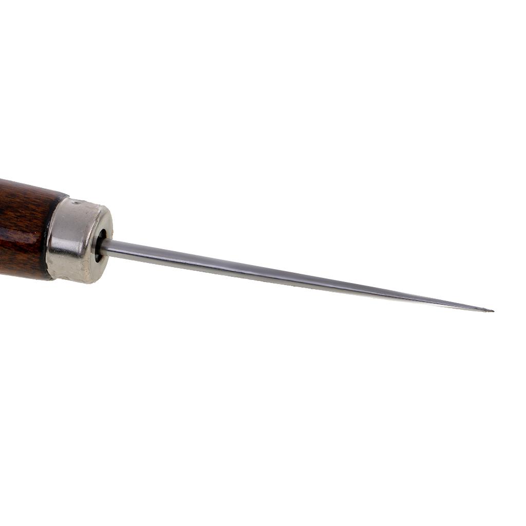 Leatherwork Hand Sewing Needles - Leather Awl Stainless Steel Punching Hand