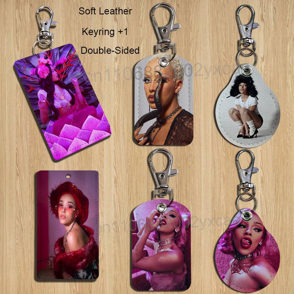 Leather Work - art So High red Doja Cat