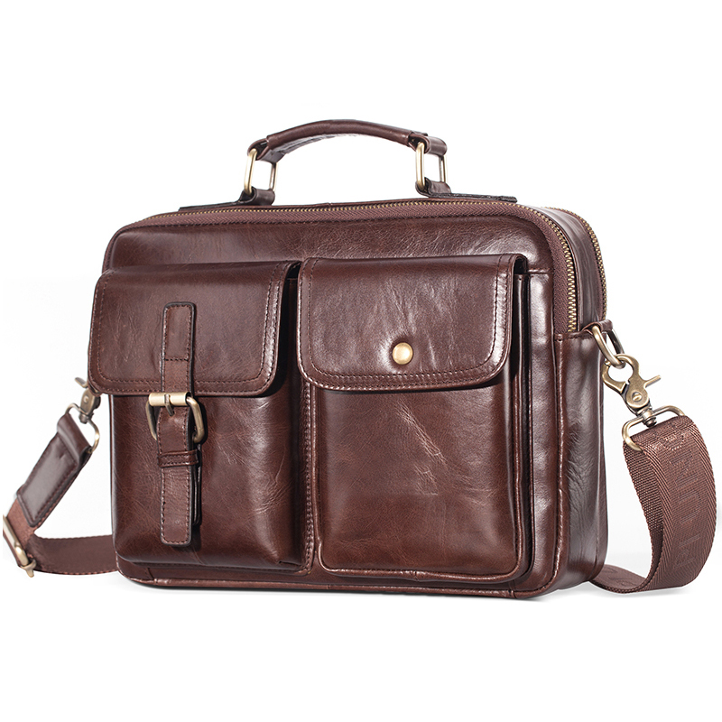 Leatherwork Bag - Brand New Cowhide Leather Messenger Bag
