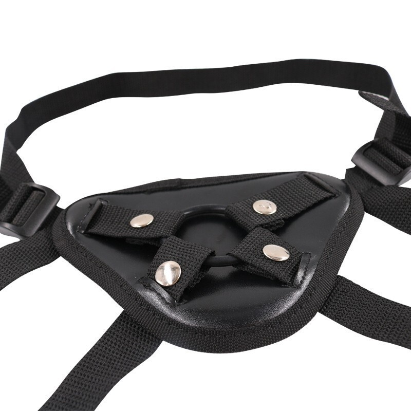 Leather Work Harness - Strap on Dildo Harness Lesbian Adult