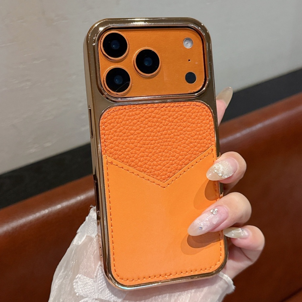 Leatherwork Bag - Business PU Leather Card Bag Phone