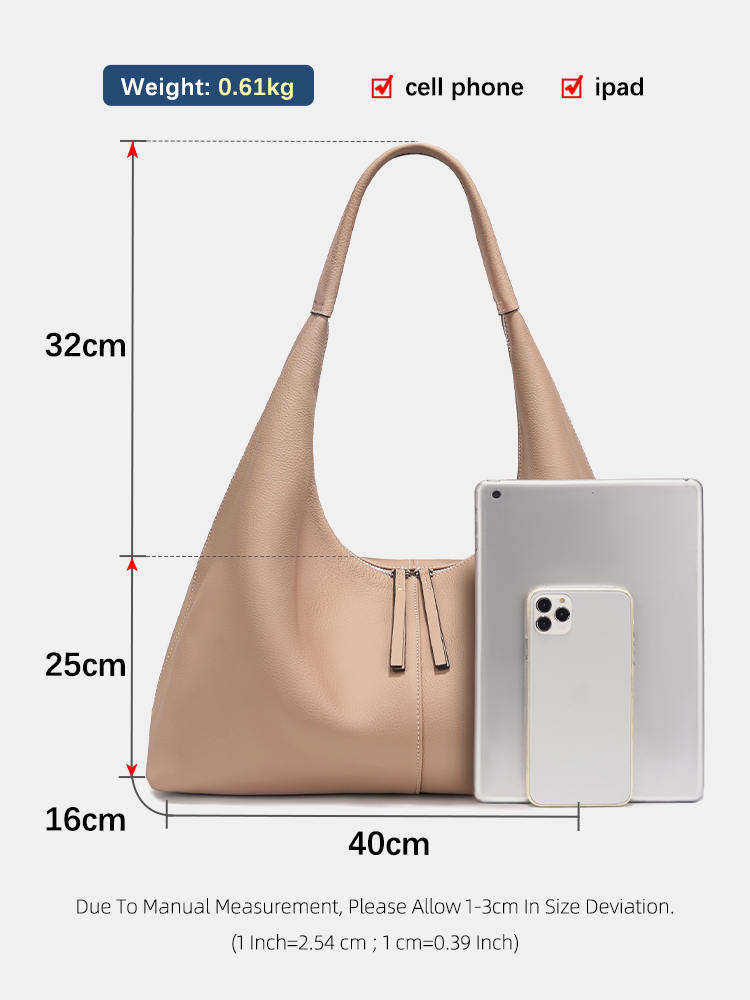 Zency Women's Genuine Leather  - огляд і ціна Leather Work Bag Women