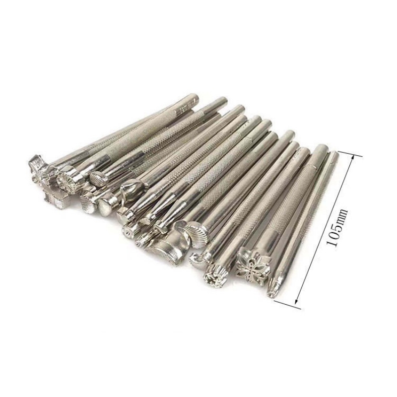 20Pcs Leather Stamping Tools L - огляд і ціна Leatherwork Embossing
