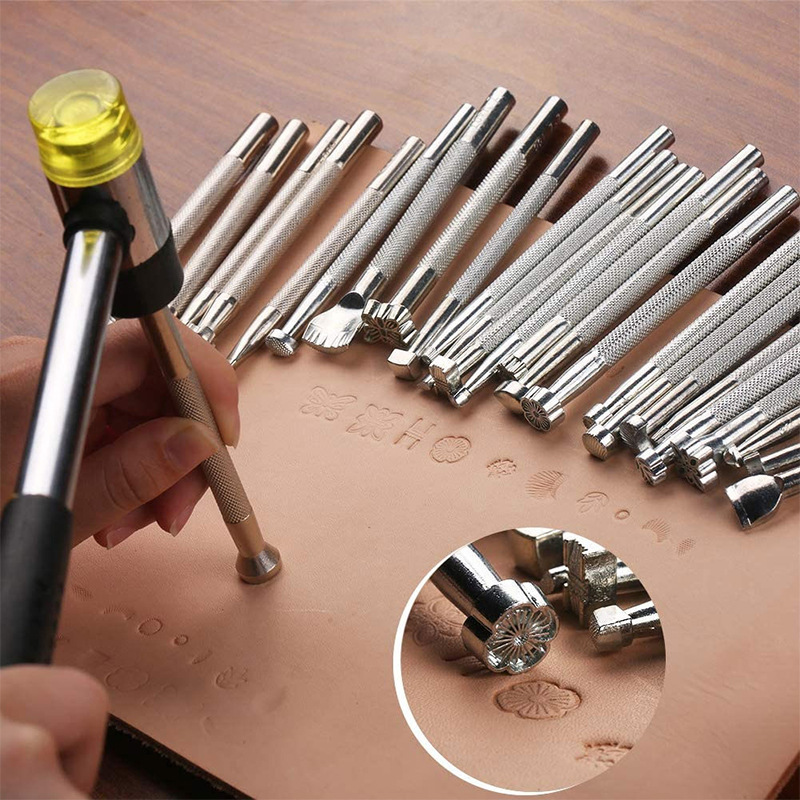 20Pcs Leather Stamping Tools L - огляд і ціна Leatherwork Embossing