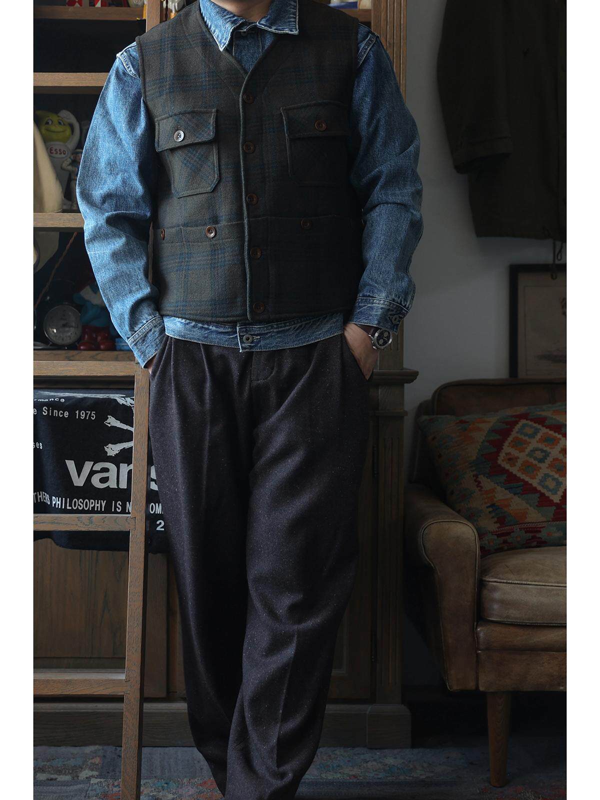 Secondorder FW24 6 Pockets Wor - огляд і ціна Leather Work Vest For Men