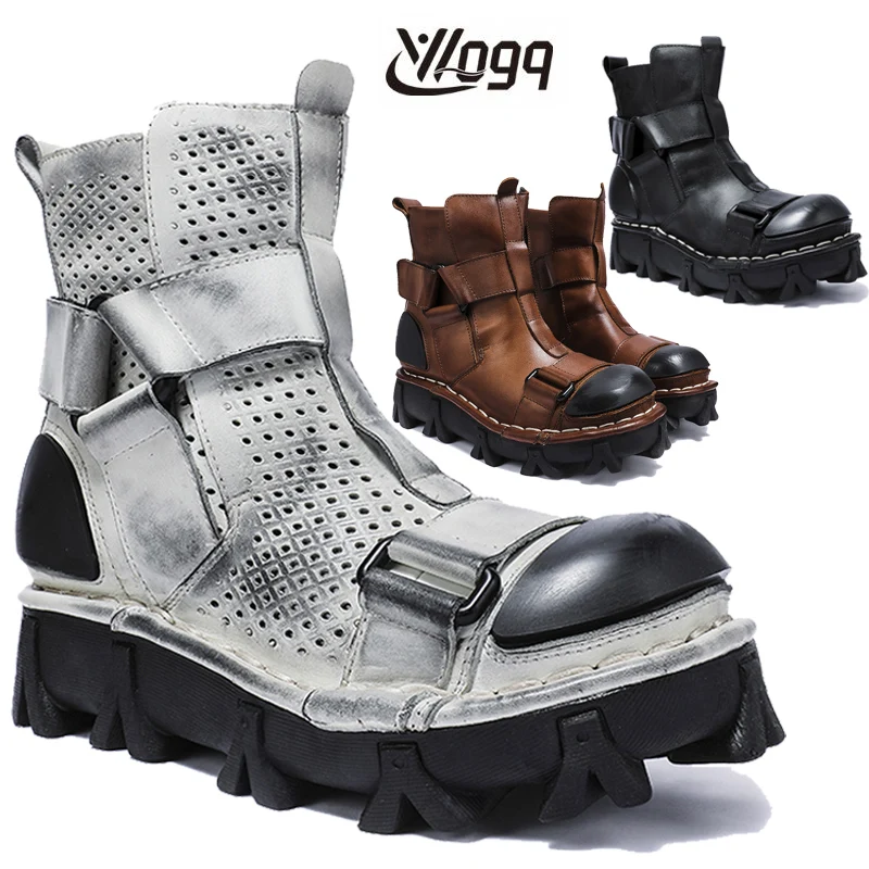 Men's Genuine Leather Motorcyc - огляд і ціна Leather Work Western