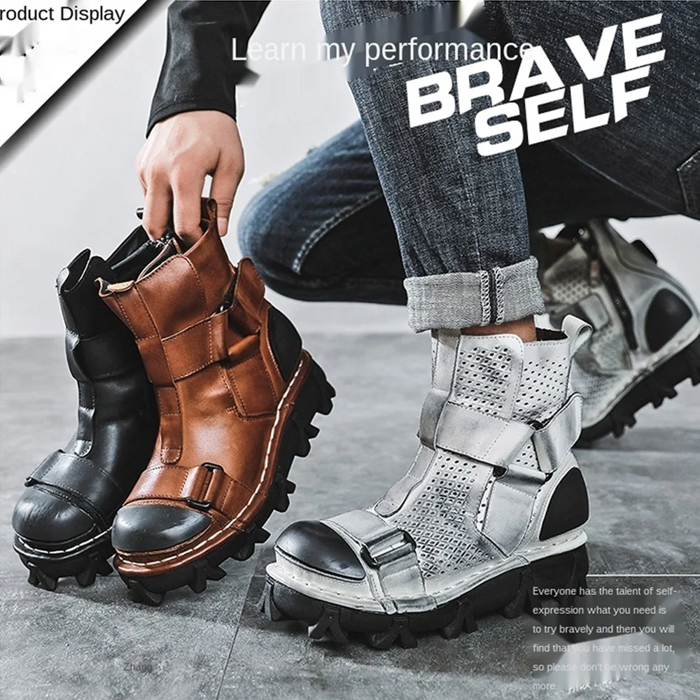 Men's Genuine Leather Motorcyc - огляд і ціна Leather Work Western