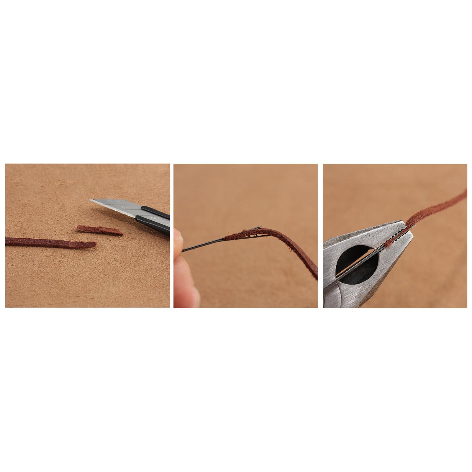 Durable Metal Leather Needle K - огляд і ціна Leatherwork Hand Sewing Needles