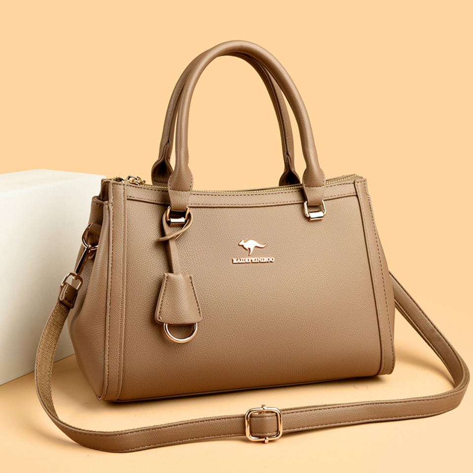 Kangaroo Brand Soft Pu Leather - огляд і ціна Leather Work Bag Women