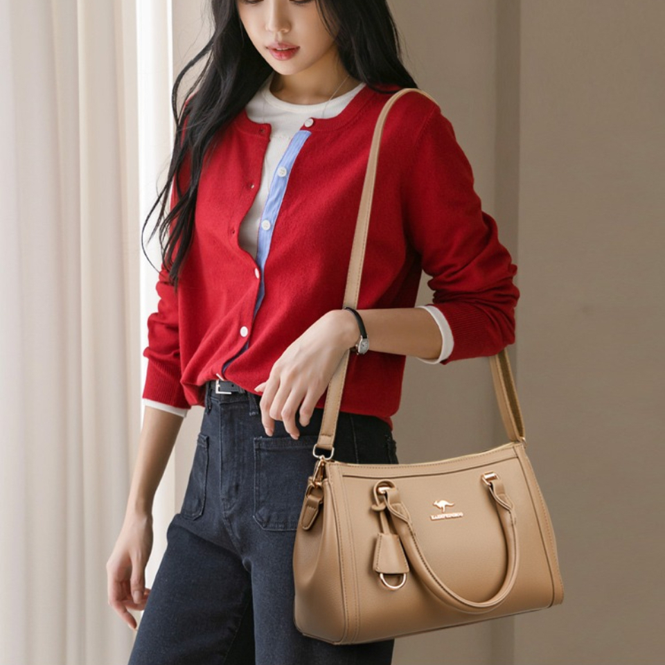 Kangaroo Brand Soft Pu Leather - огляд і ціна Leather Work Bag Women