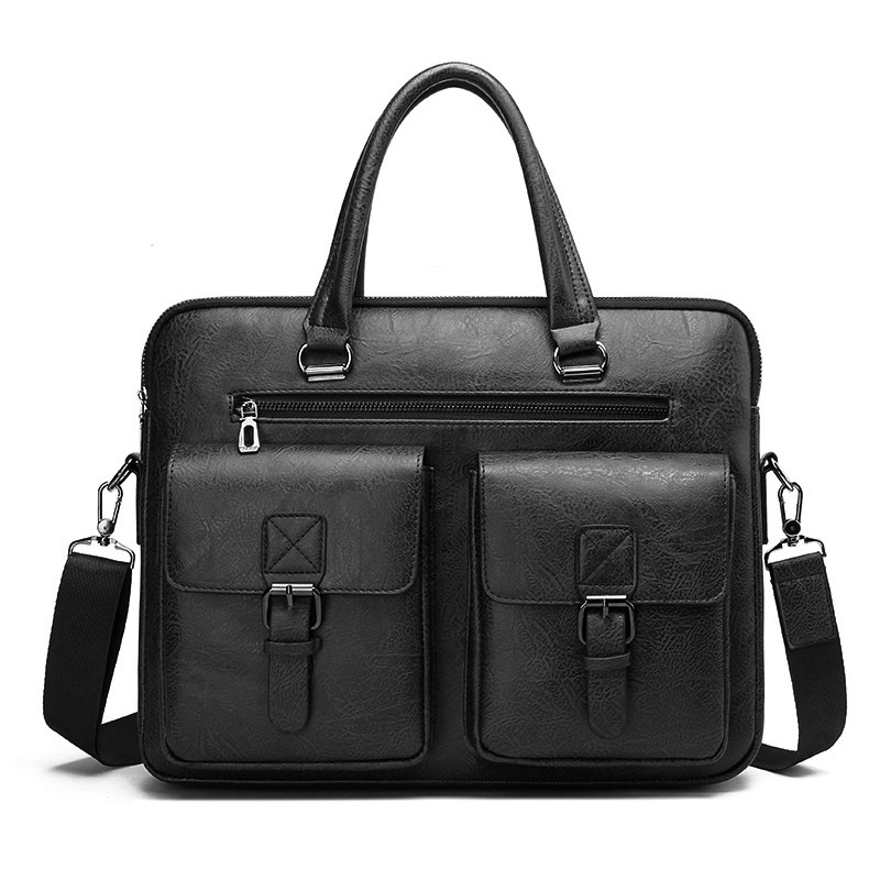 Luxury Brand Man Business Brie - огляд і ціна Leatherwork Bag