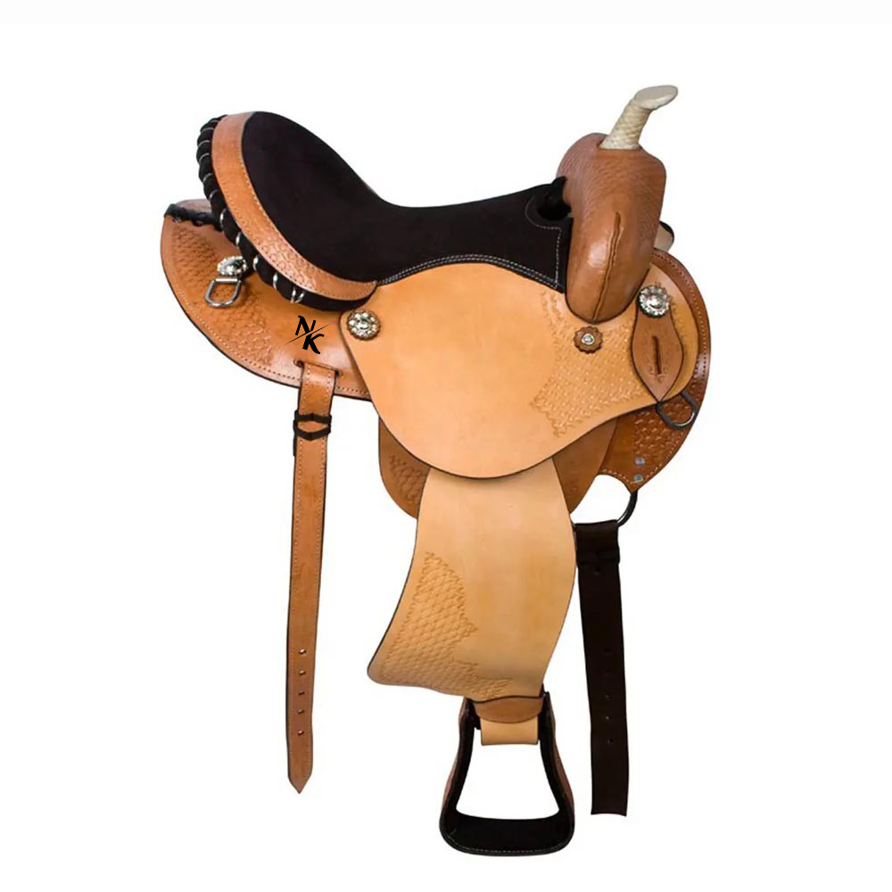 Premium Denim Saddle, Leather  - огляд і ціна Leather Work Western