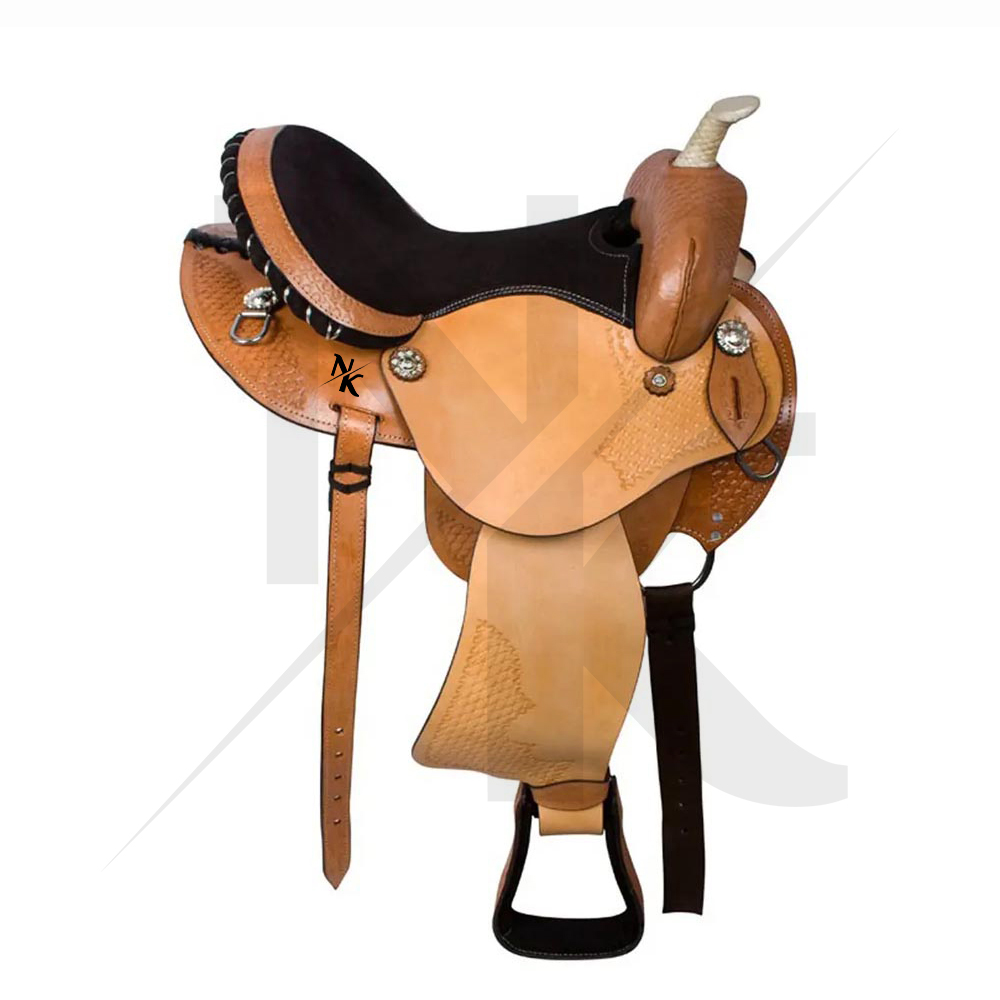 Premium Denim Saddle, Leather  - огляд і ціна Leather Work Western