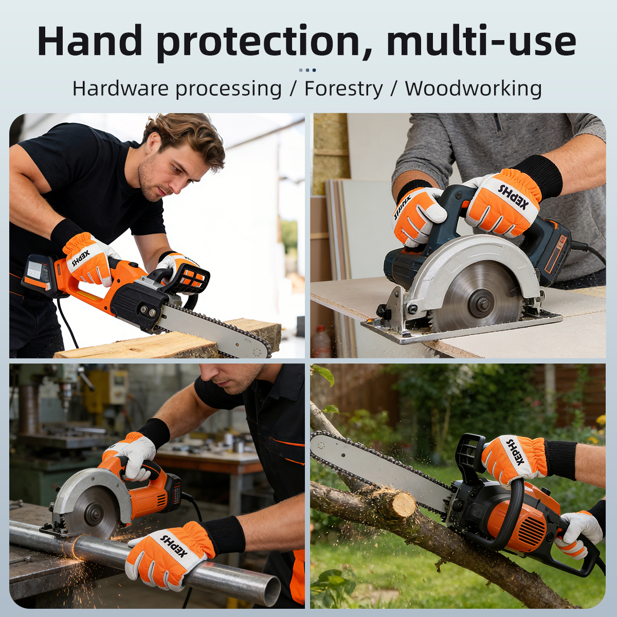 XYEHS 1 Pair Chainsaw Gloves C - огляд і ціна Leatherwork Classes