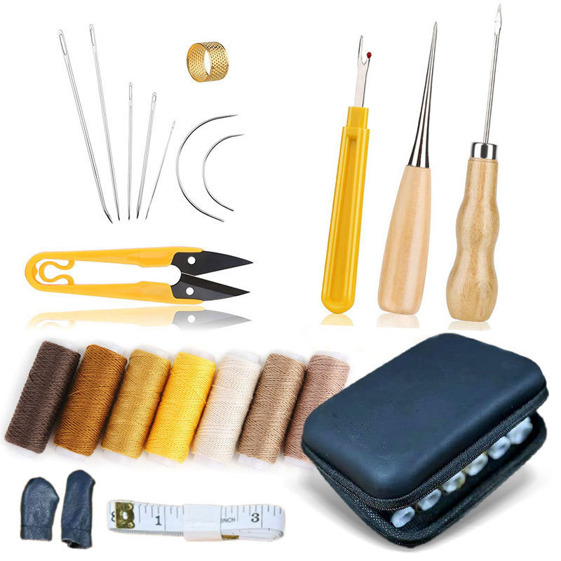 Waxed Thread Craft Tools Hand  - огляд і ціна Leatherwork Hand Sewing Needles