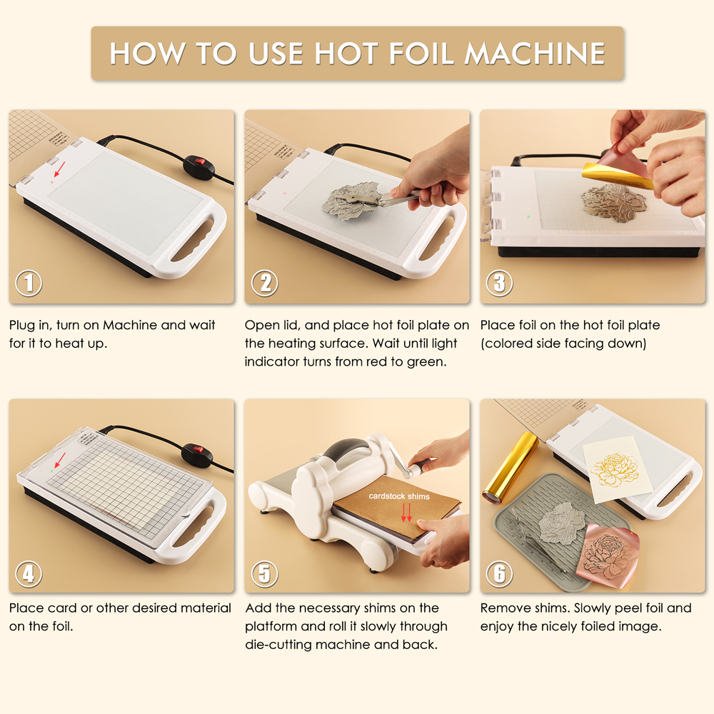 Hot Stamping Foil Machine Pres - огляд і ціна Leatherwork Embossing