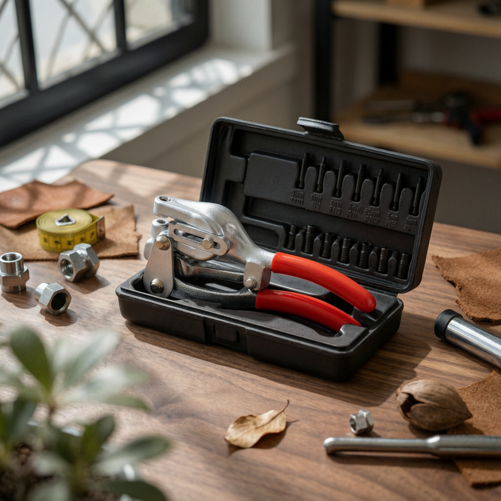 Hole Punch Plier Heavy Duty Pu - огляд і ціна Leatherwork Or Leathercraft