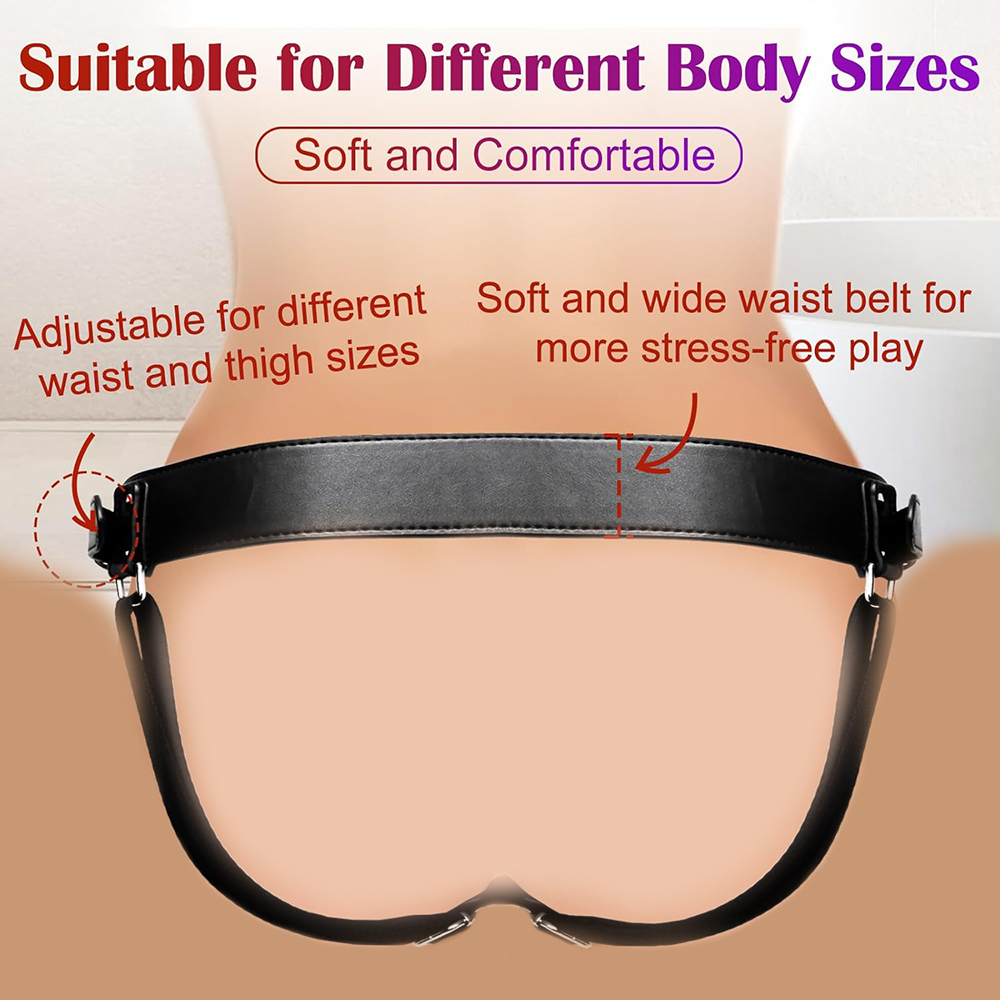 Strap On Dildo Harness Adult S - огляд і ціна Leather Work Harness