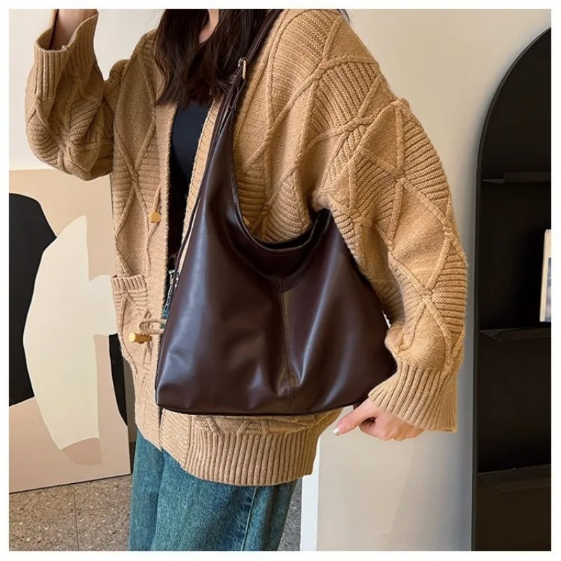 Vintage Hobo Tote Bag for Wome - огляд і ціна Leather Work Bag Women