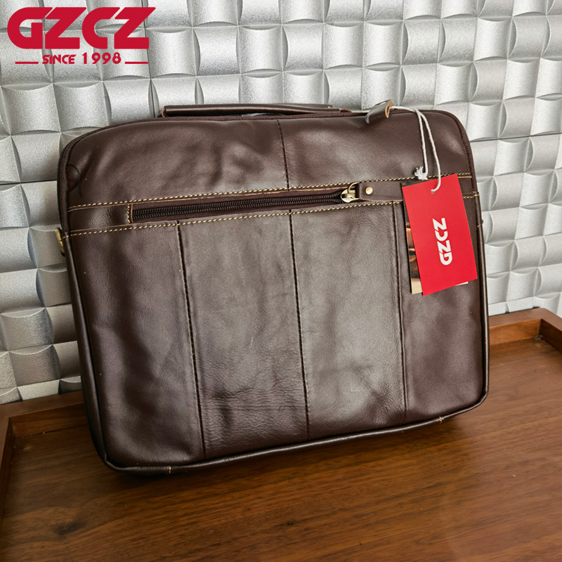 GZCZ Men's Handbag Leisure Bus - огляд і ціна Leatherwork Bag