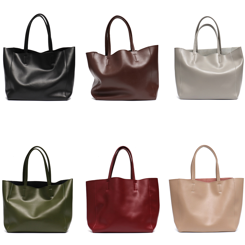 Minimalist Big Tote Bag Women  - огляд і ціна Leather Work Bag Women