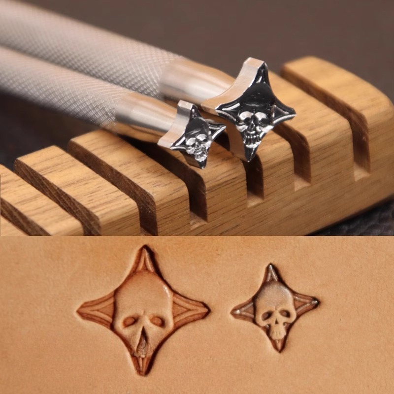 304 Stainless Steel Skull Head - огляд і ціна Leatherwork Embossing
