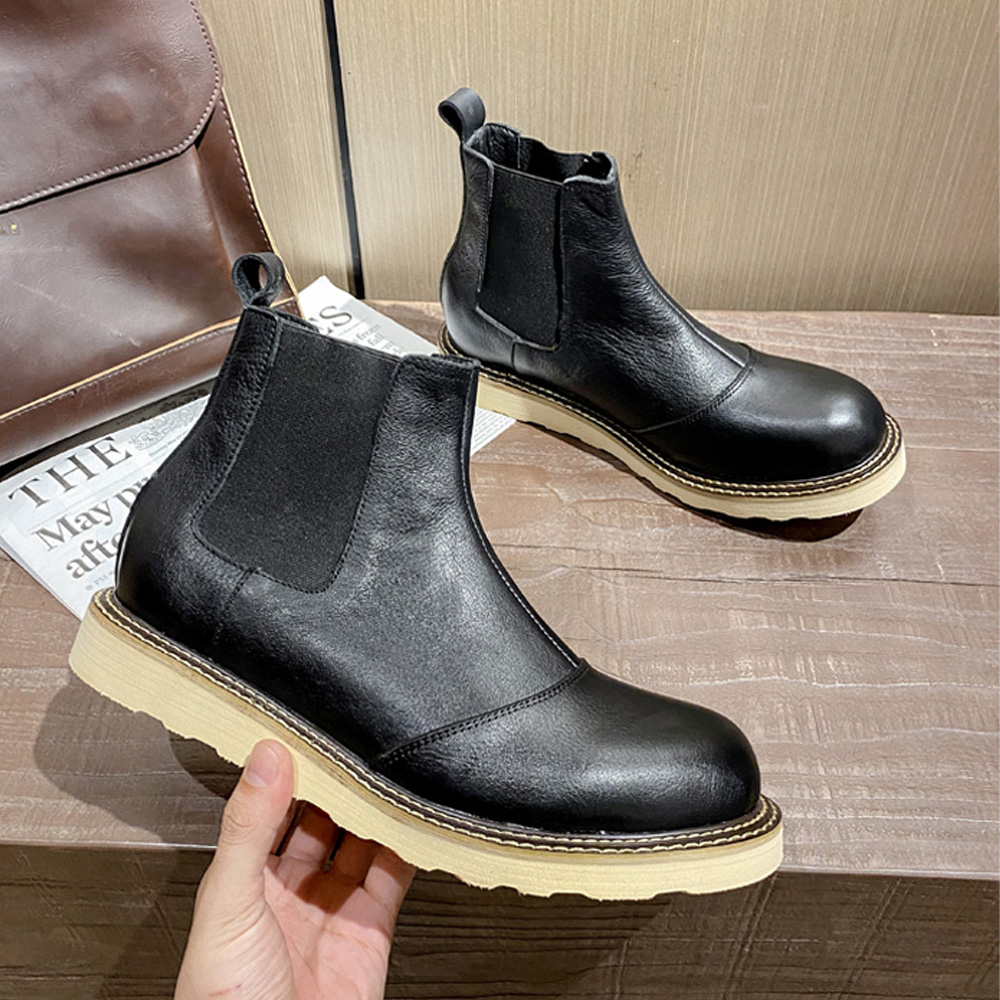 Retro Men's Genuine Leather Ch - огляд і ціна Leather Work Western