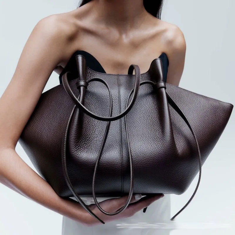 Women Leather Shoulder Bag Dum - огляд і ціна Leather Work Bag Women