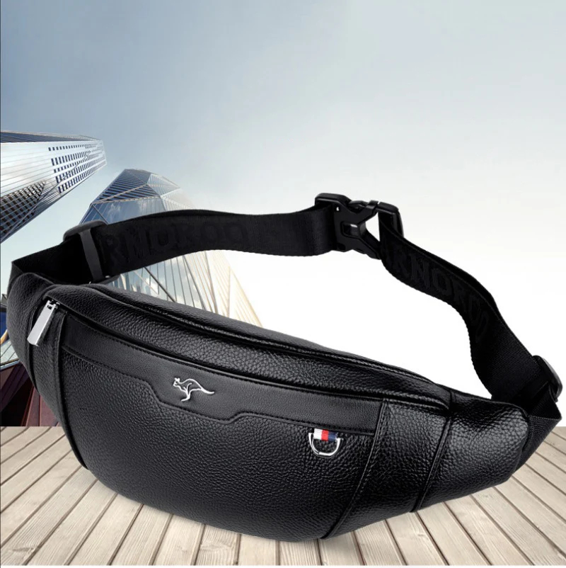 Business Leather Waist Bag Mul - огляд і ціна Leatherwork Bag