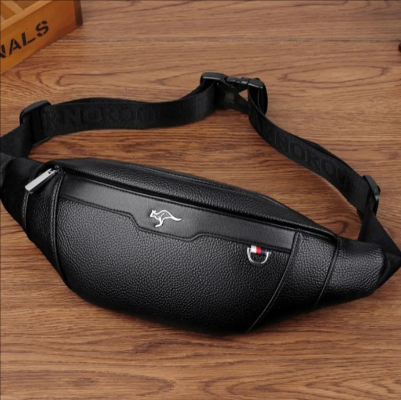 Business Leather Waist Bag Mul - огляд і ціна Leatherwork Bag