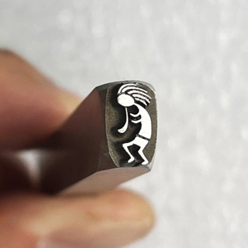 Indian Logo Design Metal Stamp - огляд і ціна Leatherwork Embossing