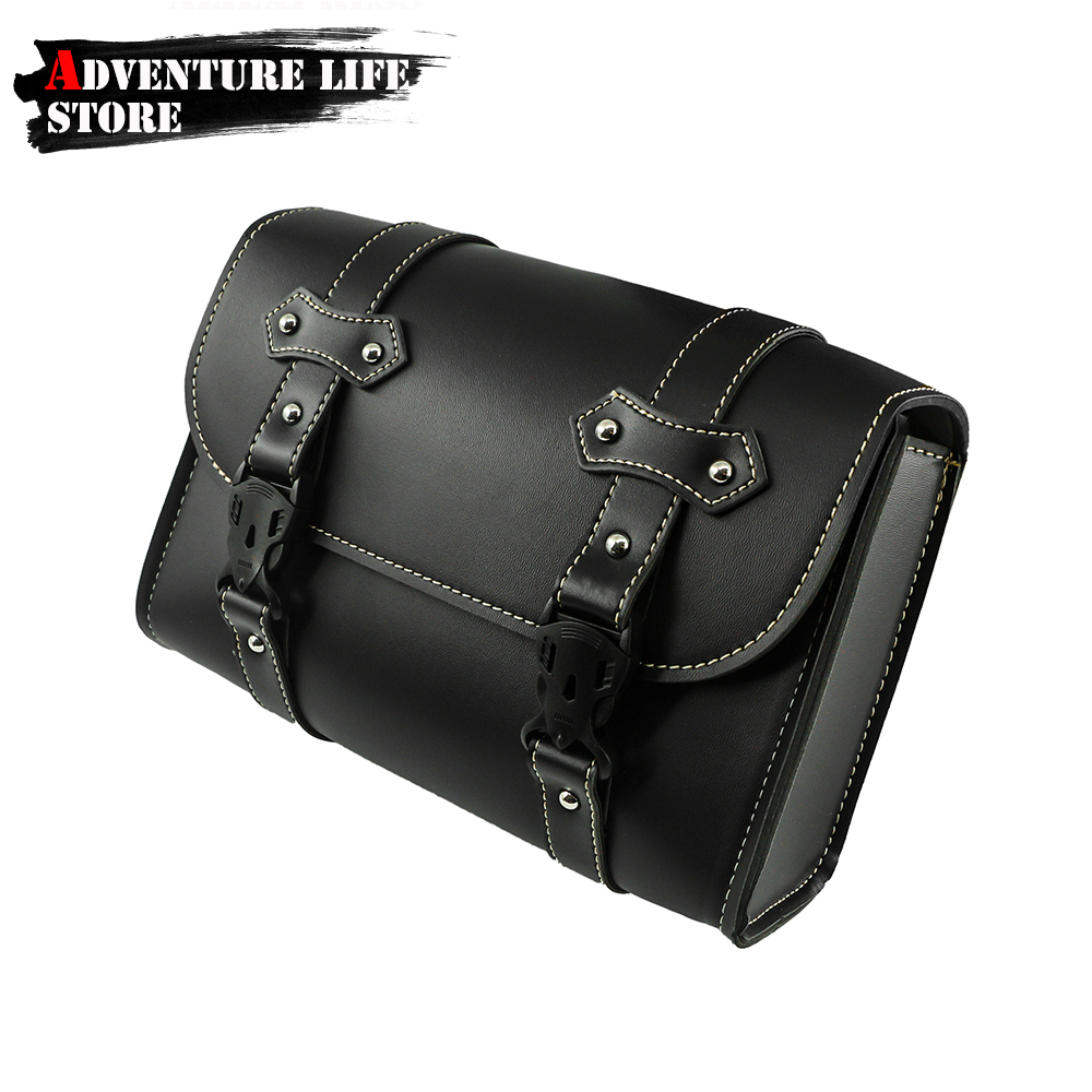 Motorcycle Front Fork Saddleba - огляд і ціна Leatherwork Bag