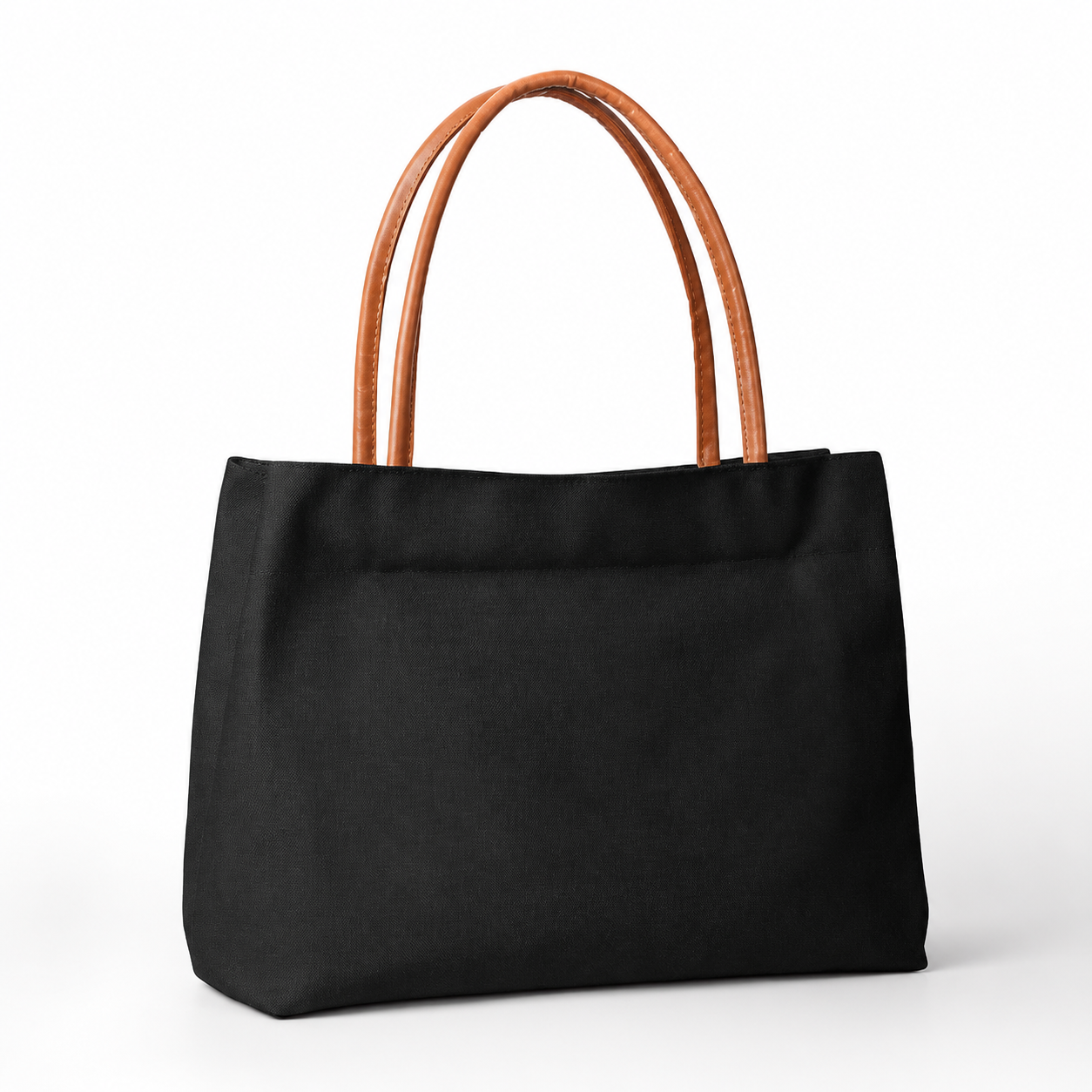 Women’s Canvas Tote Bag with P - огляд і ціна Leather Work Bag Women