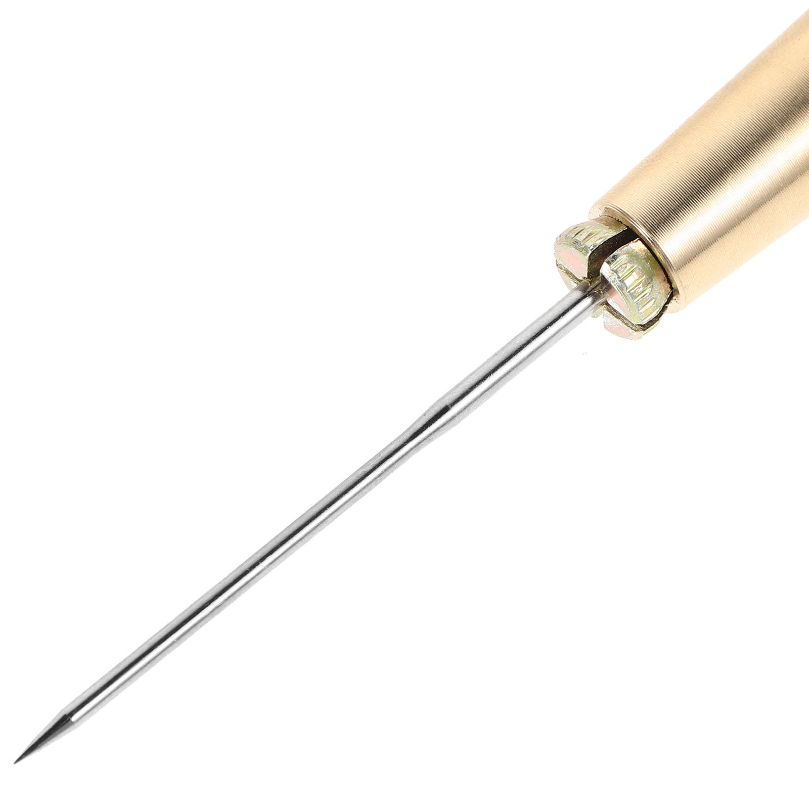 1Set Sturdy Brass Handle Hooke - огляд і ціна Leatherwork Hand Sewing Needles