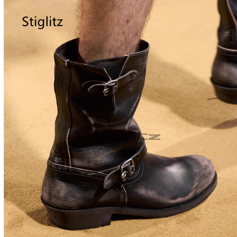 Retro Western Cowboy Boots for - огляд і ціна Leather Work Western