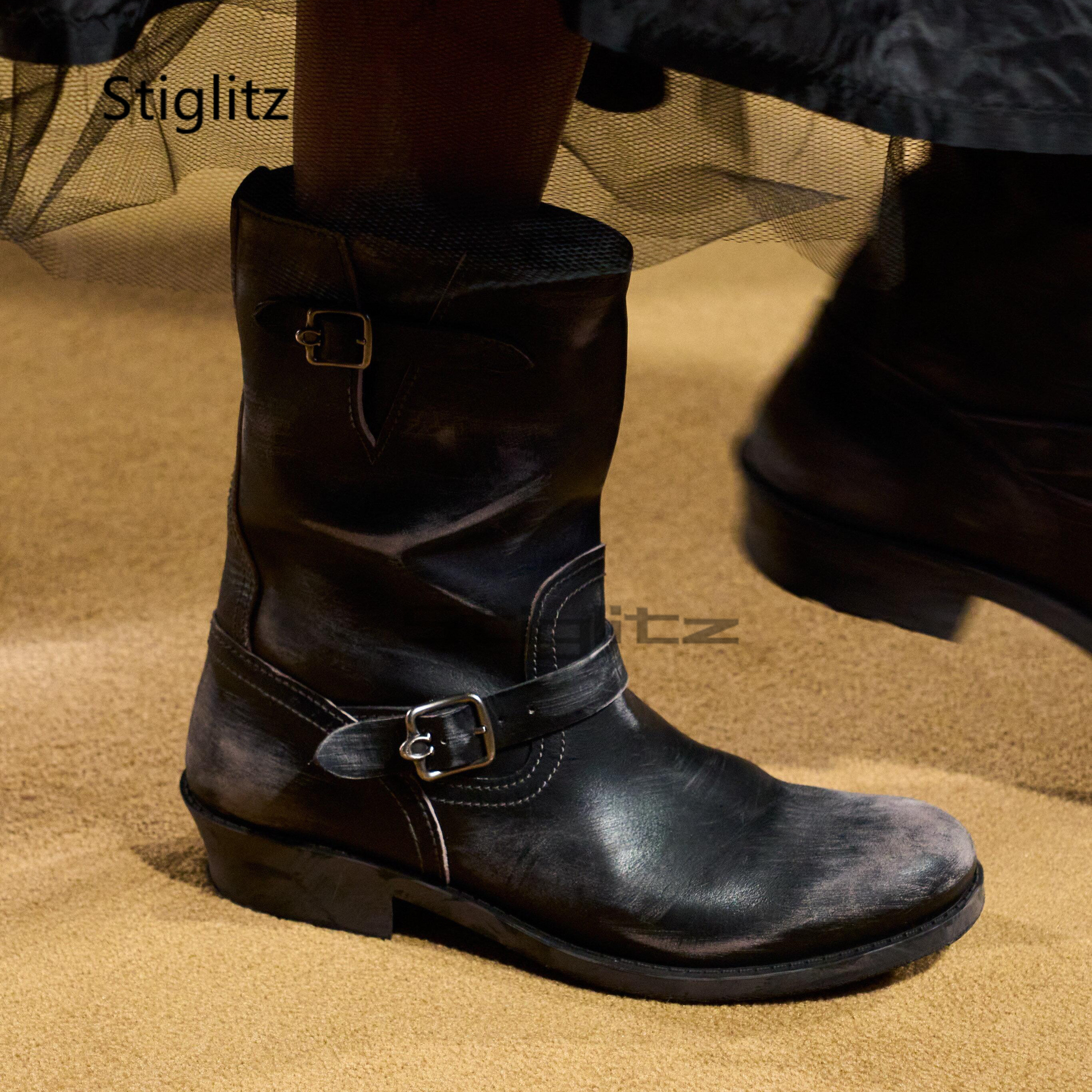 Retro Western Cowboy Boots for - огляд і ціна Leather Work Western