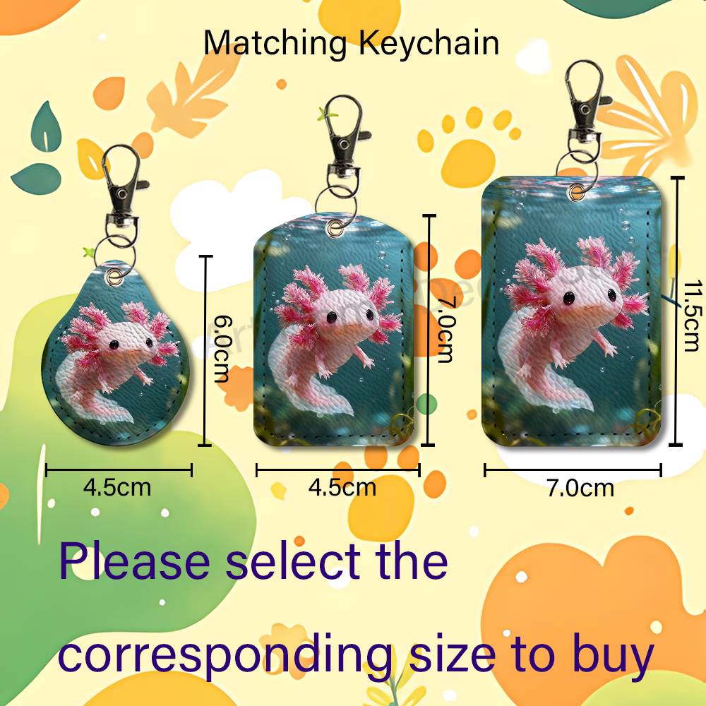 Cute pink A-Axolotl Cartoon Ho - огляд і ціна Leather Work