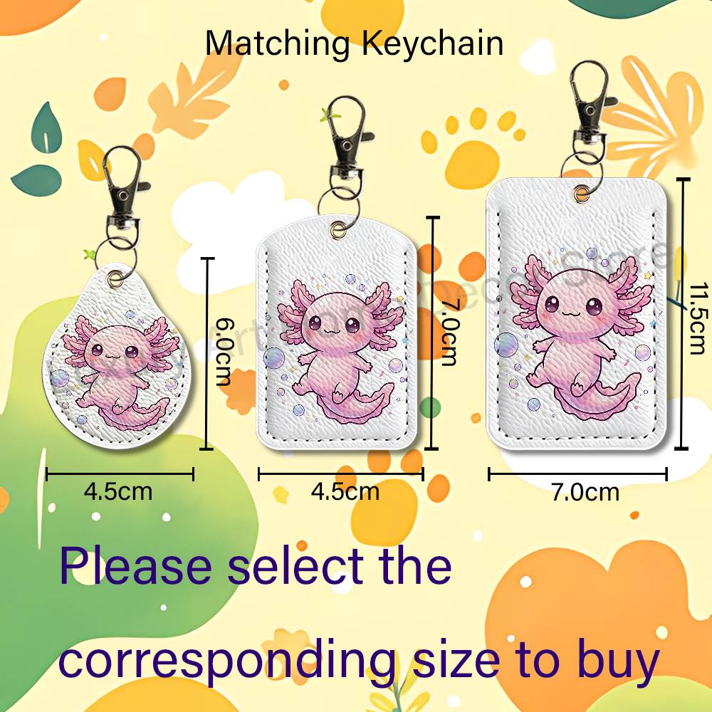 Cute pink A-Axolotl Cartoon Ho - огляд і ціна Leather Work