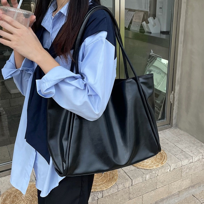 2026 Women New Vintage Shoulde - огляд і ціна Leather Work Bag Women