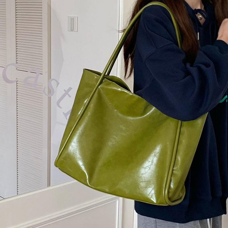 2026 Women New Vintage Shoulde - огляд і ціна Leather Work Bag Women