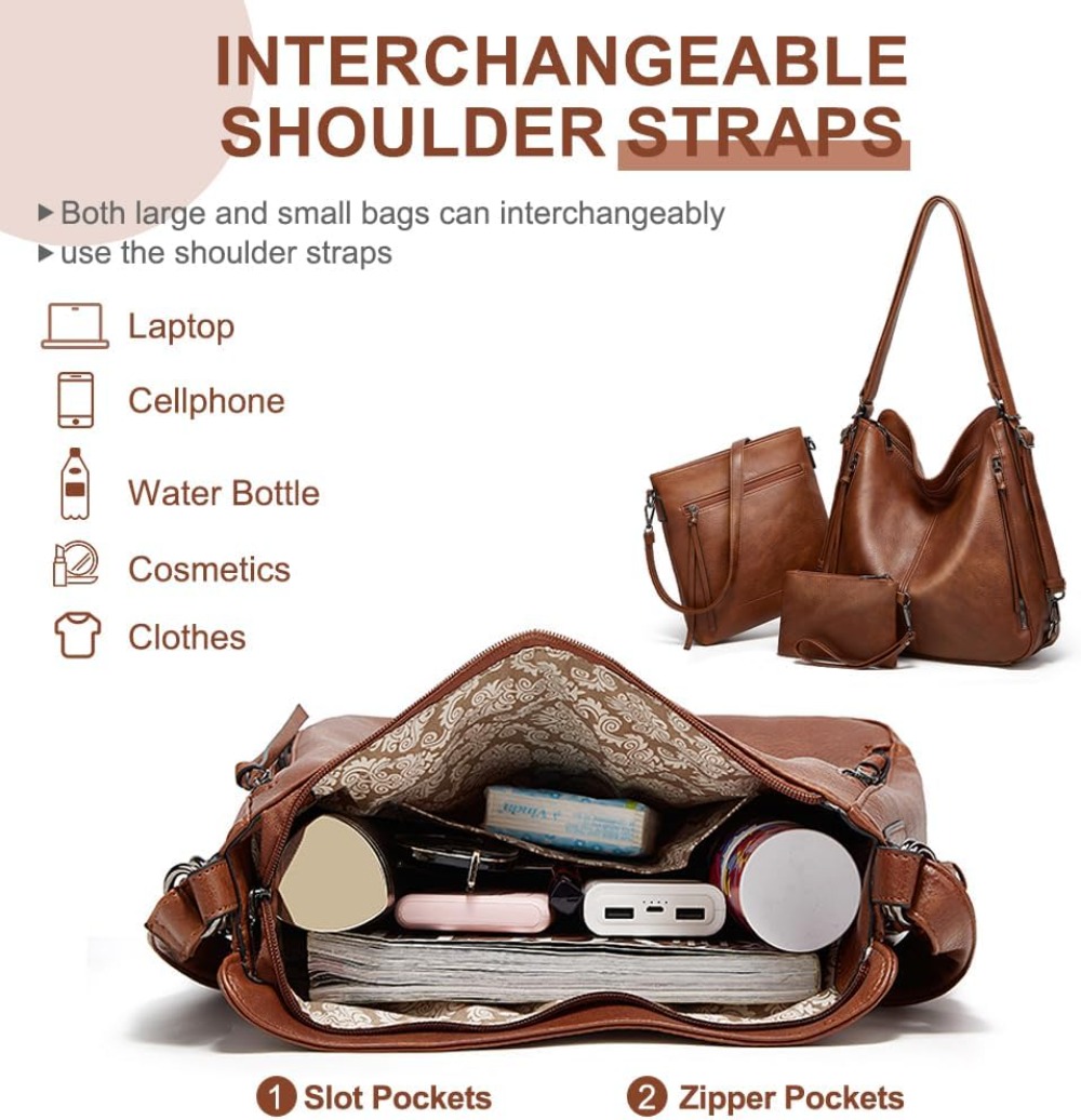 Luxury Women Tote Bag Handbags - огляд і ціна Leather Work Womens Backpack
