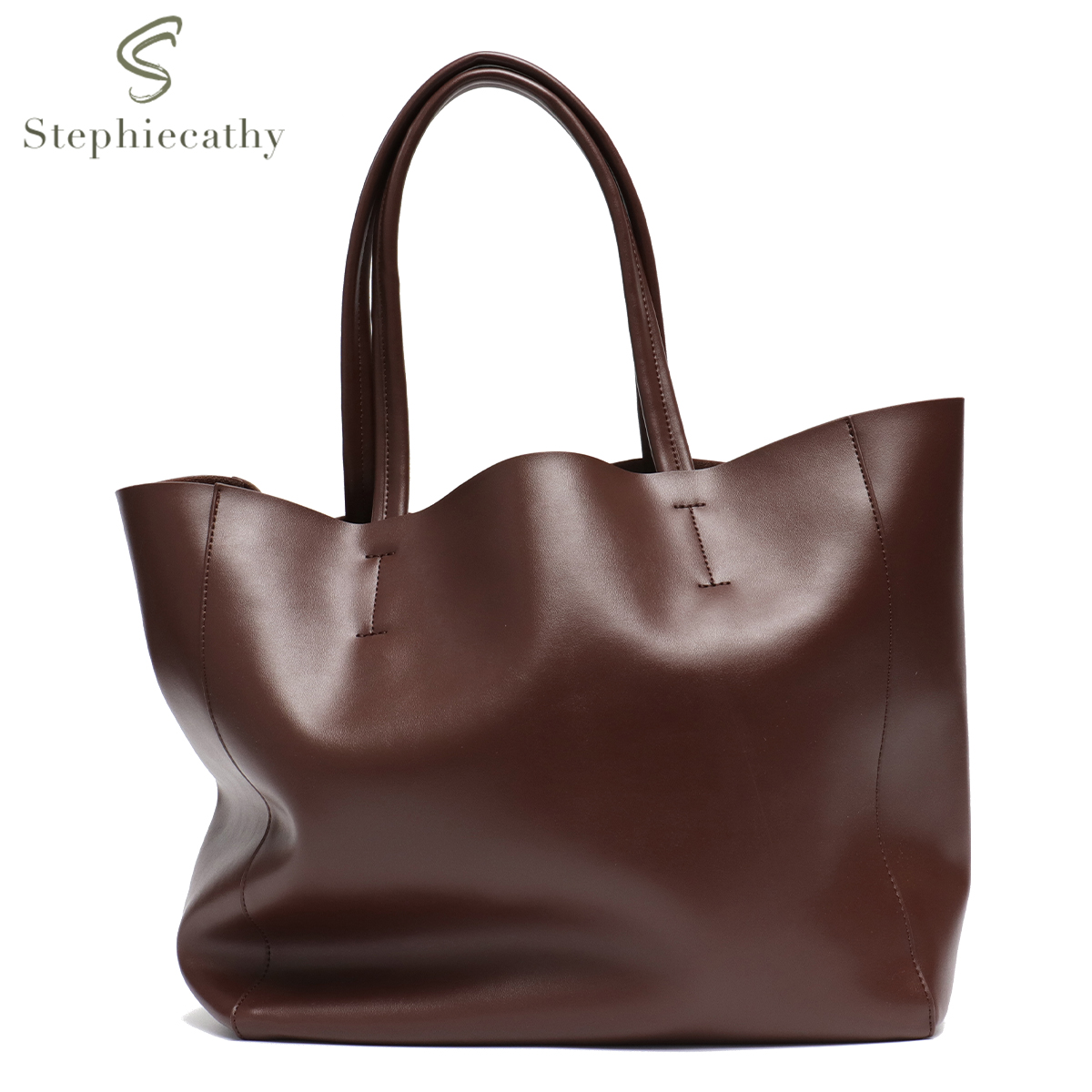 Large Capacity Tote Handbag fo - огляд і ціна Leather Work Bag Women