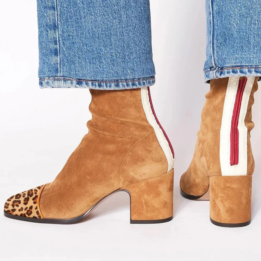 Suede Leather Women's Boots Po - огляд і ціна Leather Work Western