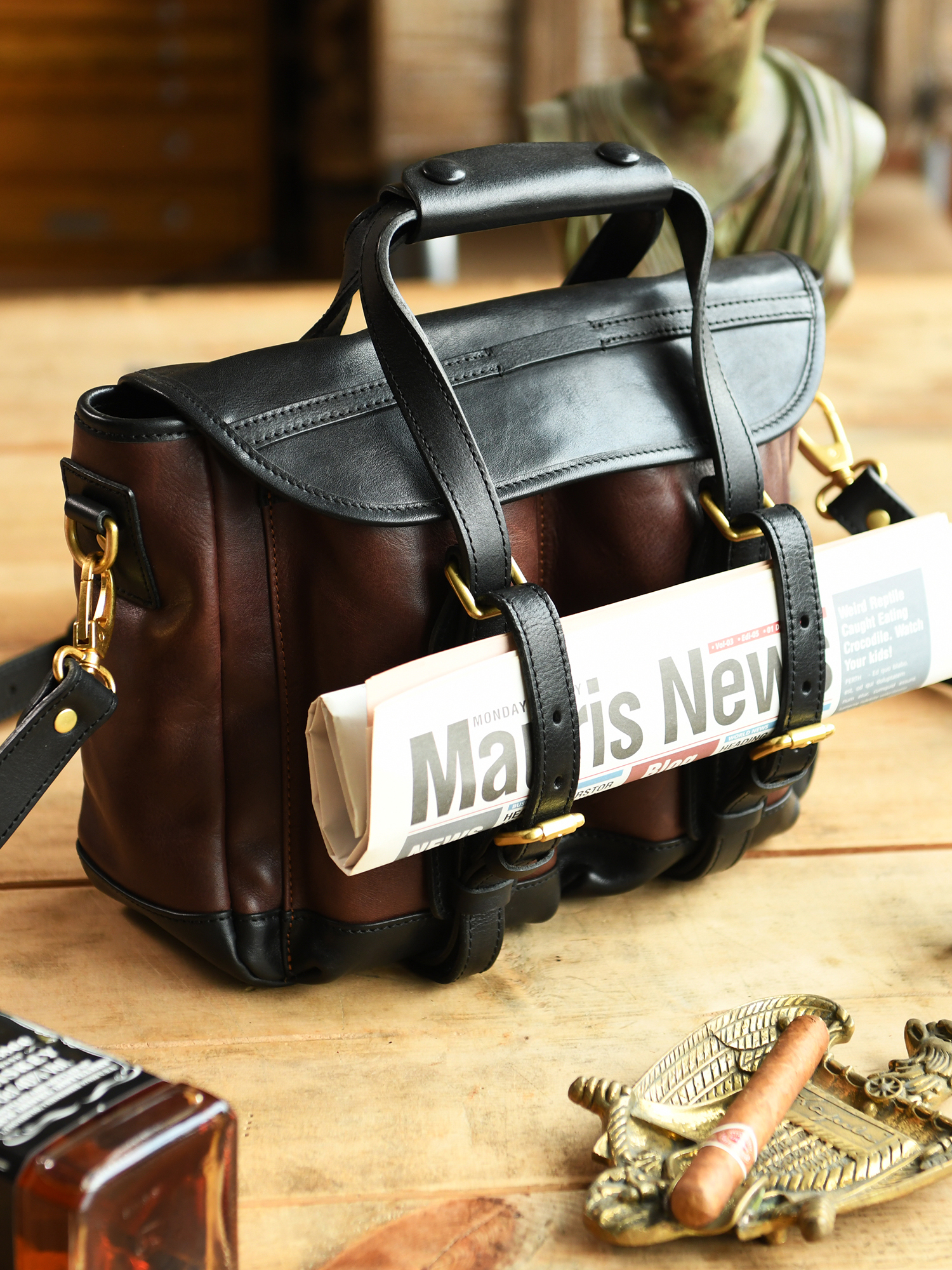 Vintage high quality first lay - огляд і ціна Leatherwork Bag